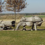Skulptur Raddusch Slawenburg